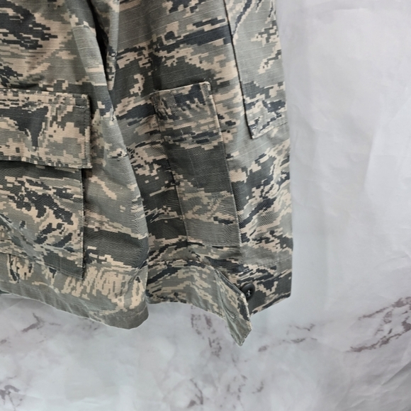 Military Jacket 36L Small Medium Digital Camo Desert Top Shirt Air Force Assault - Picture 3 of 13